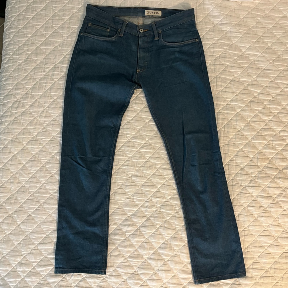 Gustin Sky Blue Japan Selvedge Jeans